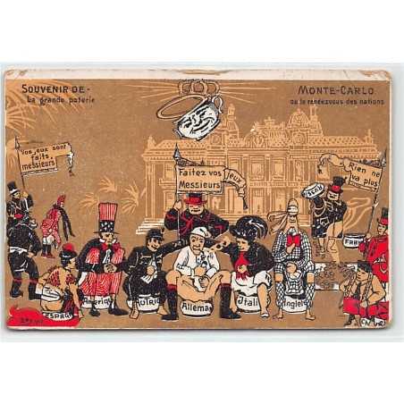 Rare collectable postcards of Monaco. Vintage Postcards of Monaco