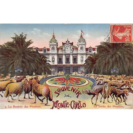 Rare collectable postcards of Monaco. Vintage Postcards of Monaco