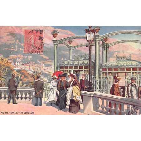 Rare collectable postcards of Monaco. Vintage Postcards of Monaco