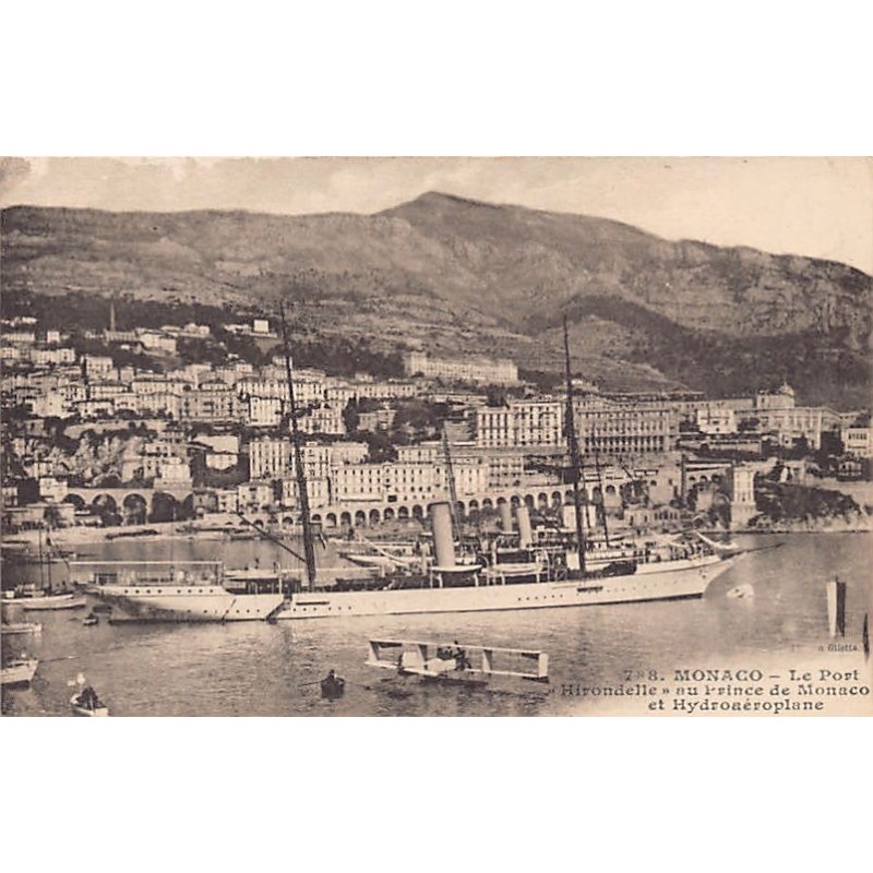 Rare collectable postcards of Monaco. Vintage Postcards of Monaco