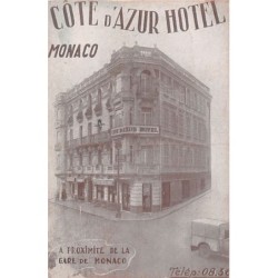 Rare collectable postcards of Monaco. Vintage Postcards of Monaco