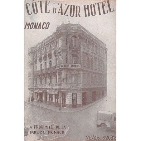 Rare collectable postcards of Monaco. Vintage Postcards of Monaco