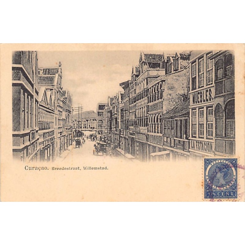 Rare collectable postcards of Curacao. Vintage Postcards of Curacao