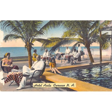 Rare collectable postcards of Curacao. Vintage Postcards of Curacao
