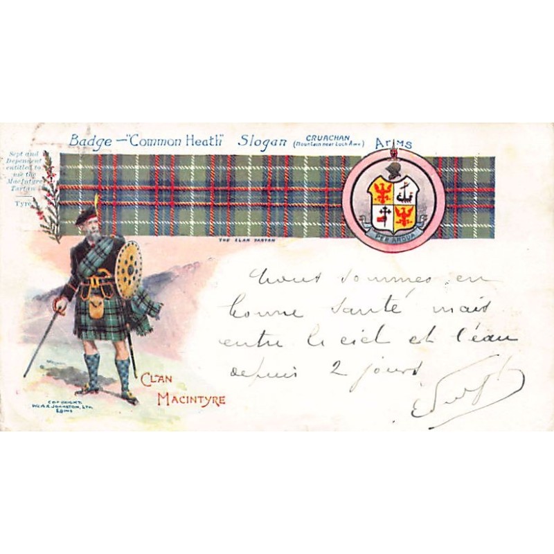 Rare collectable postcards of United Kingdom - Scotland. Vintage Postcards of United Kingdom - Scotland