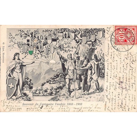 Rare collectable postcards of Switzerland. Vintage Postcards of Switzerland