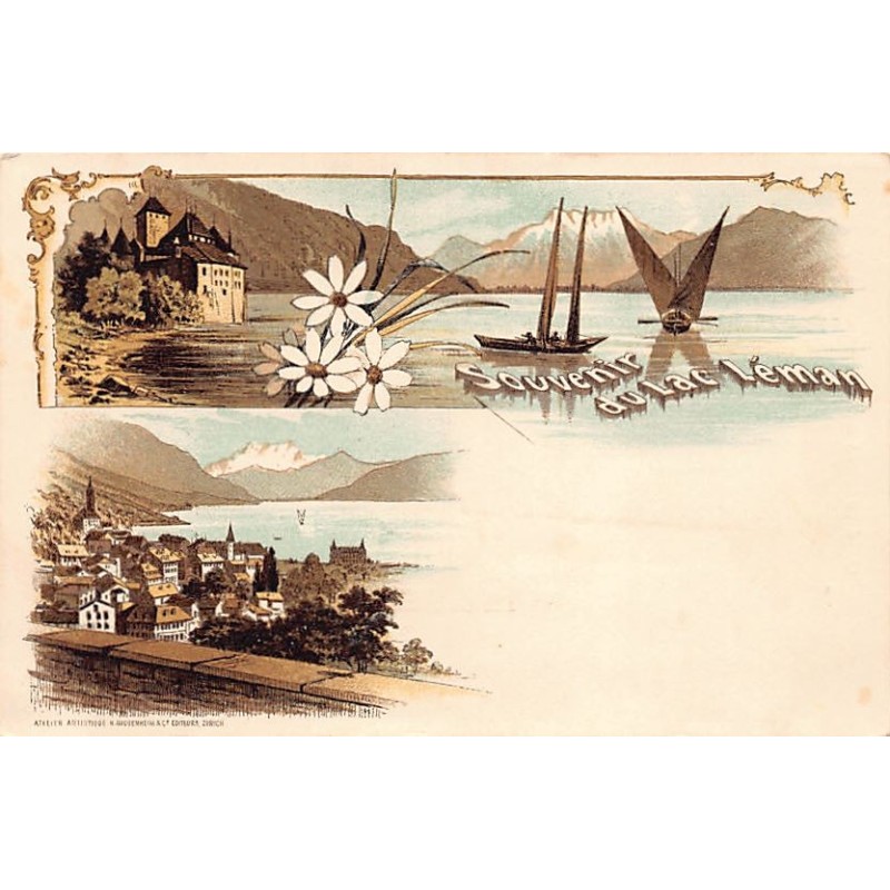 Rare collectable postcards of Switzerland. Vintage Postcards of Switzerland