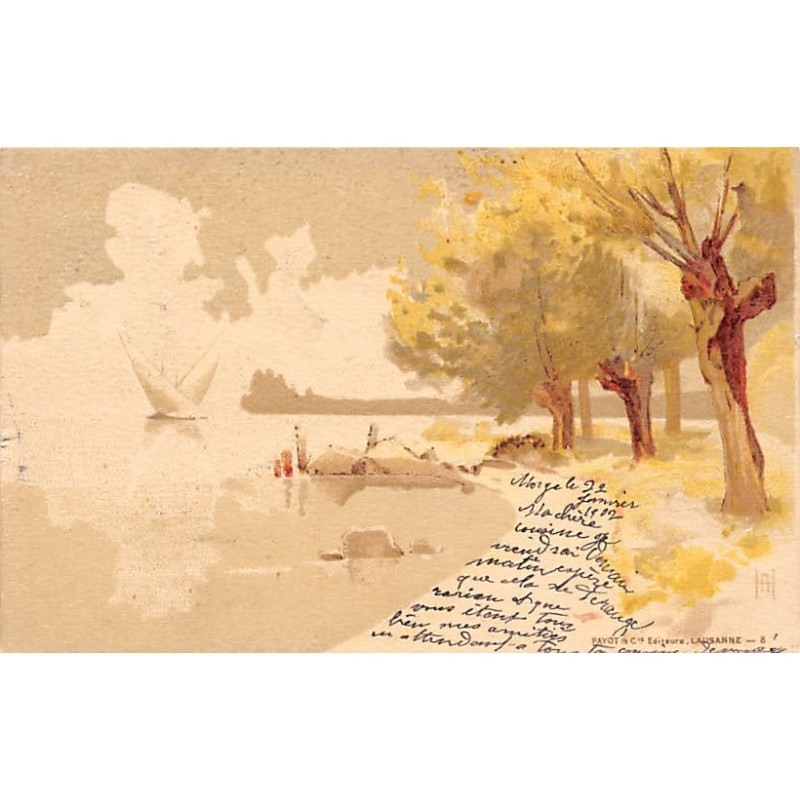 Rare collectable postcards of Switzerland. Vintage Postcards of Switzerland