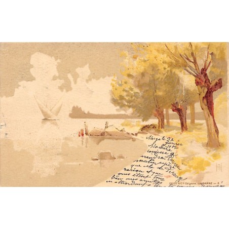 Rare collectable postcards of Switzerland. Vintage Postcards of Switzerland