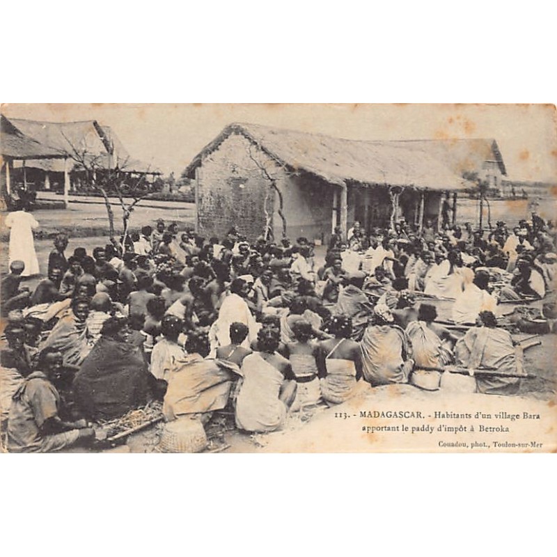 Rare collectable postcards of Madagascar. Vintage Postcards of Madagascar