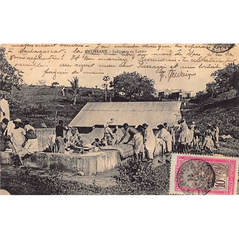 Rare collectable postcards of Madagascar. Vintage Postcards of Madagascar