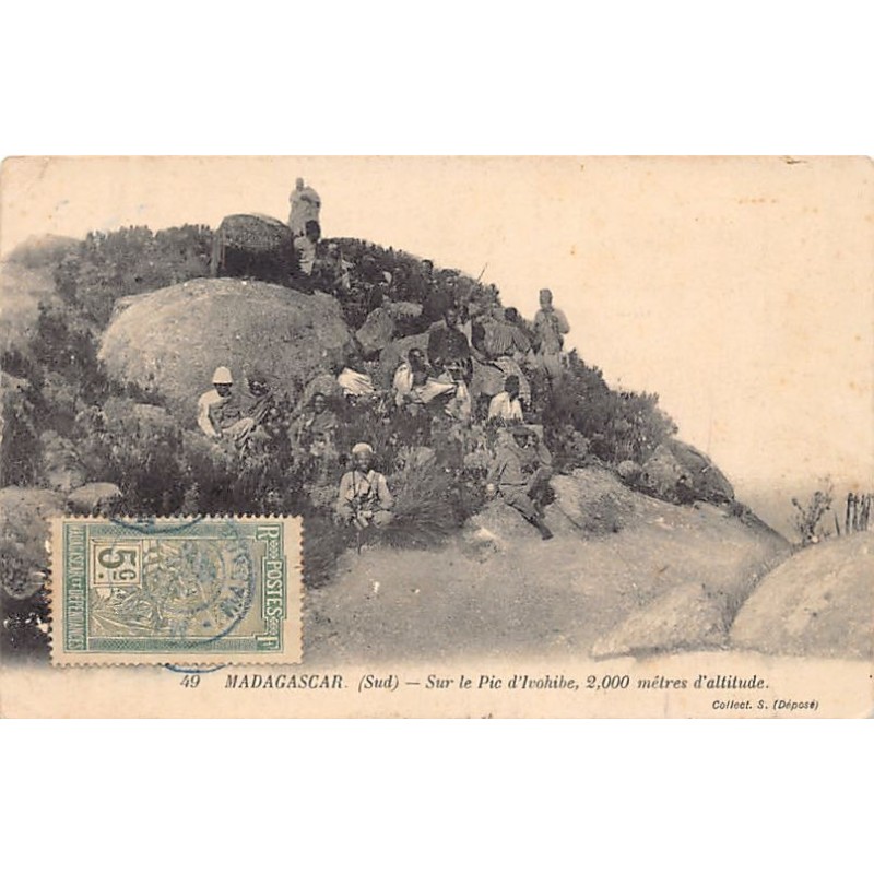 Rare collectable postcards of Madagascar. Vintage Postcards of Madagascar