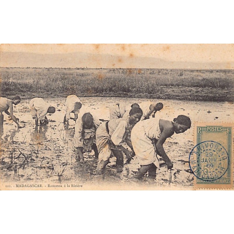 Rare collectable postcards of Madagascar. Vintage Postcards of Madagascar