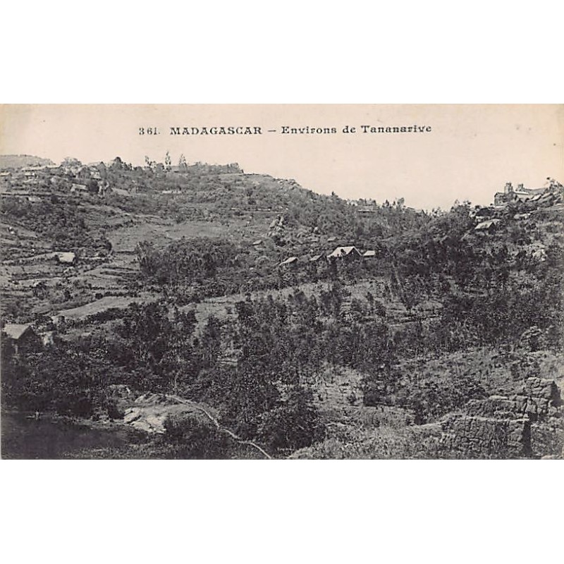 Rare collectable postcards of Madagascar. Vintage Postcards of Madagascar
