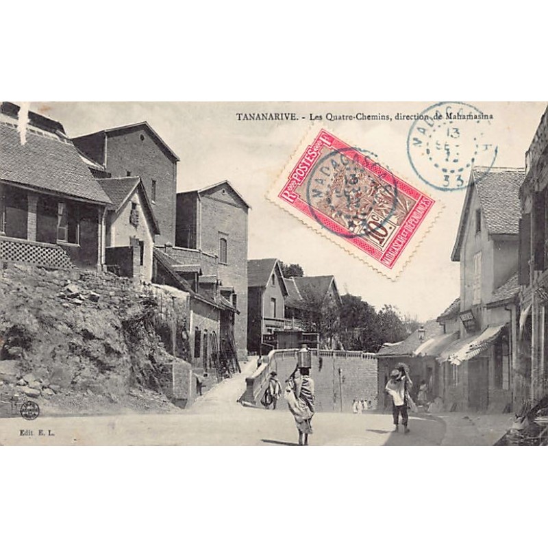 Rare collectable postcards of Madagascar. Vintage Postcards of Madagascar