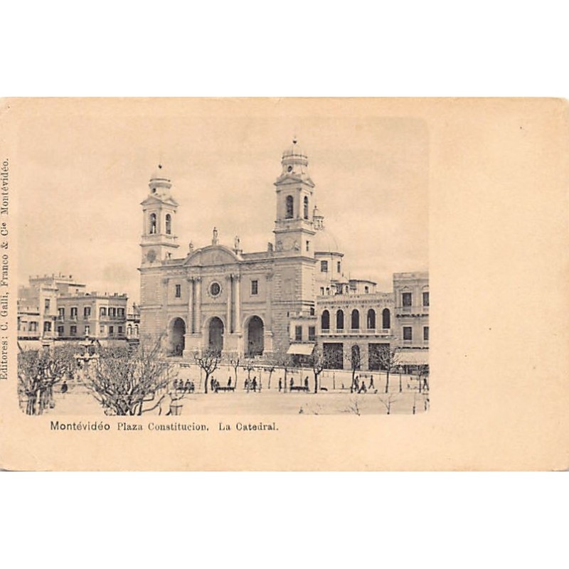 Rare collectable postcards of Uruguay. Vintage Postcards of Uruguay