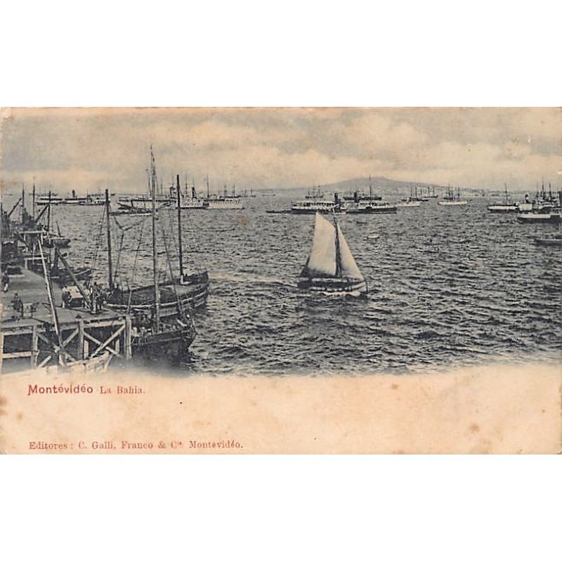 Rare collectable postcards of Uruguay. Vintage Postcards of Uruguay