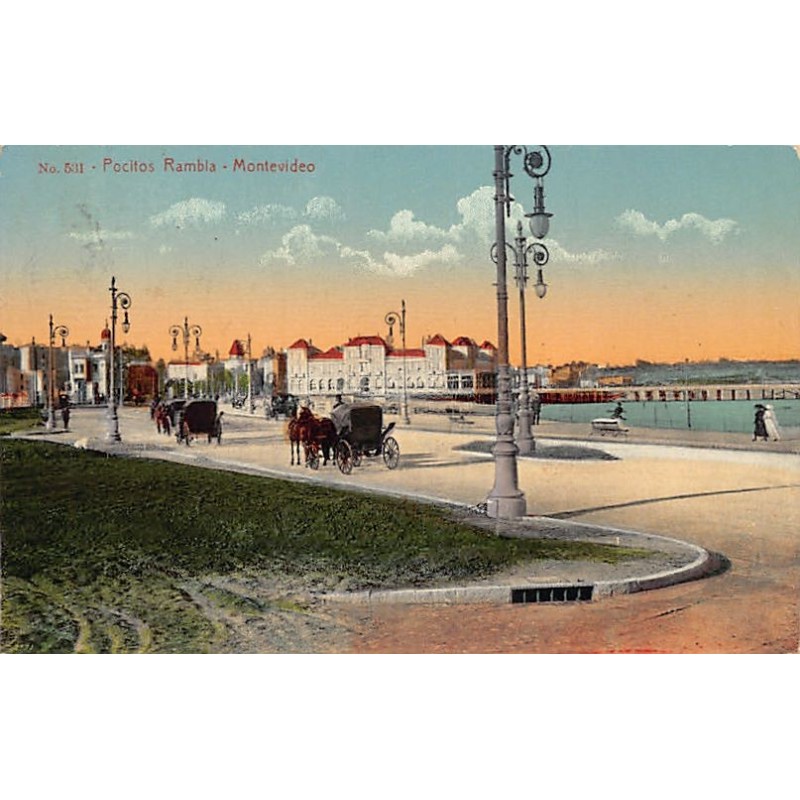 Rare collectable postcards of Uruguay. Vintage Postcards of Uruguay