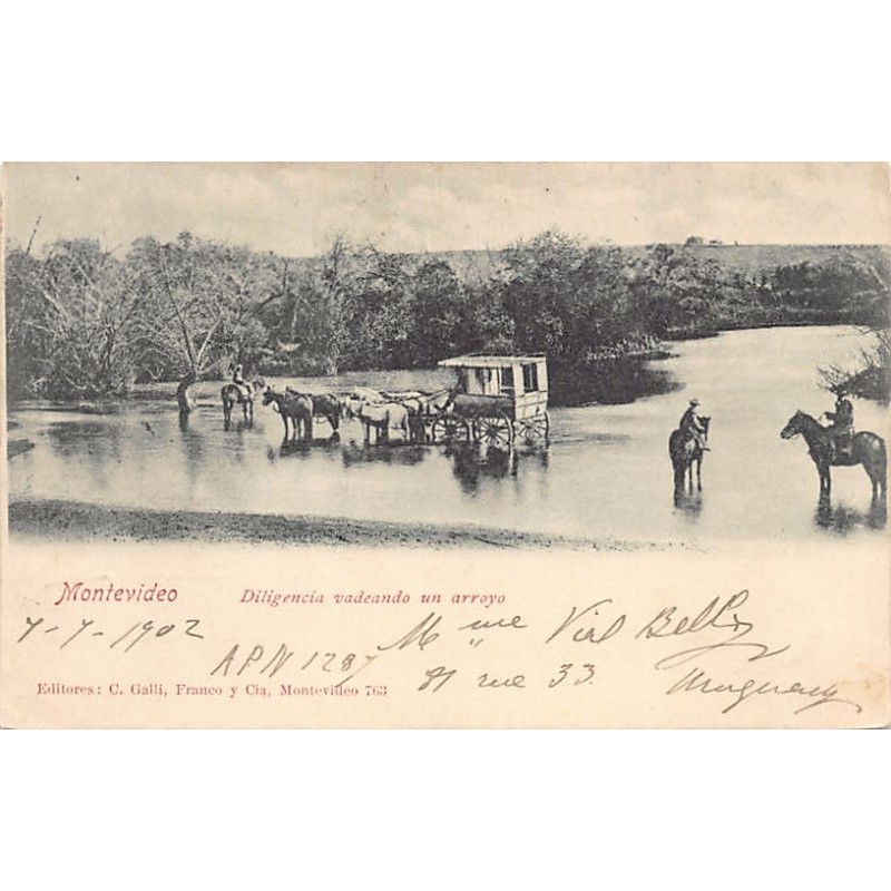 Rare collectable postcards of Uruguay. Vintage Postcards of Uruguay