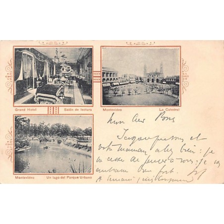 Rare collectable postcards of Uruguay. Vintage Postcards of Uruguay