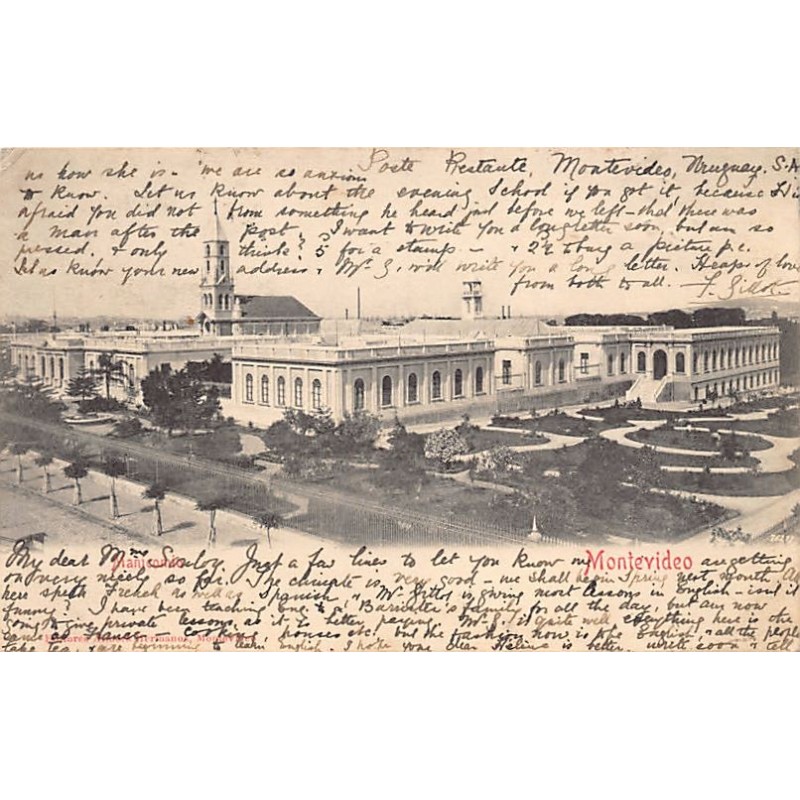 Rare collectable postcards of Uruguay. Vintage Postcards of Uruguay