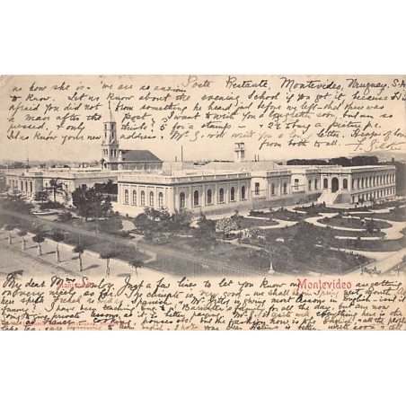 Rare collectable postcards of Uruguay. Vintage Postcards of Uruguay