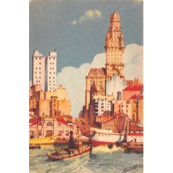 Rare collectable postcards of Uruguay. Vintage Postcards of Uruguay