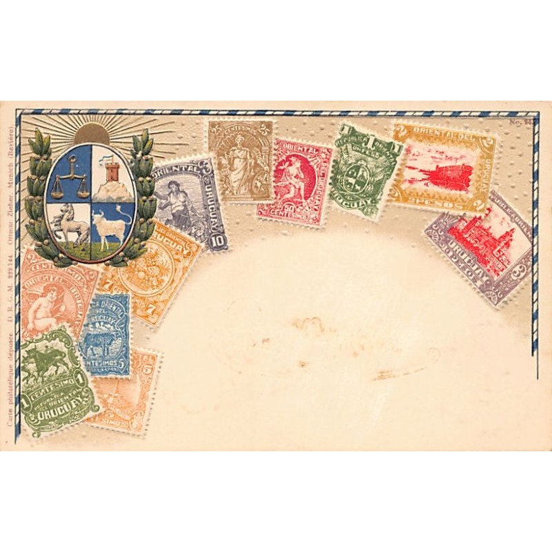 Rare collectable postcards of Uruguay. Vintage Postcards of Uruguay