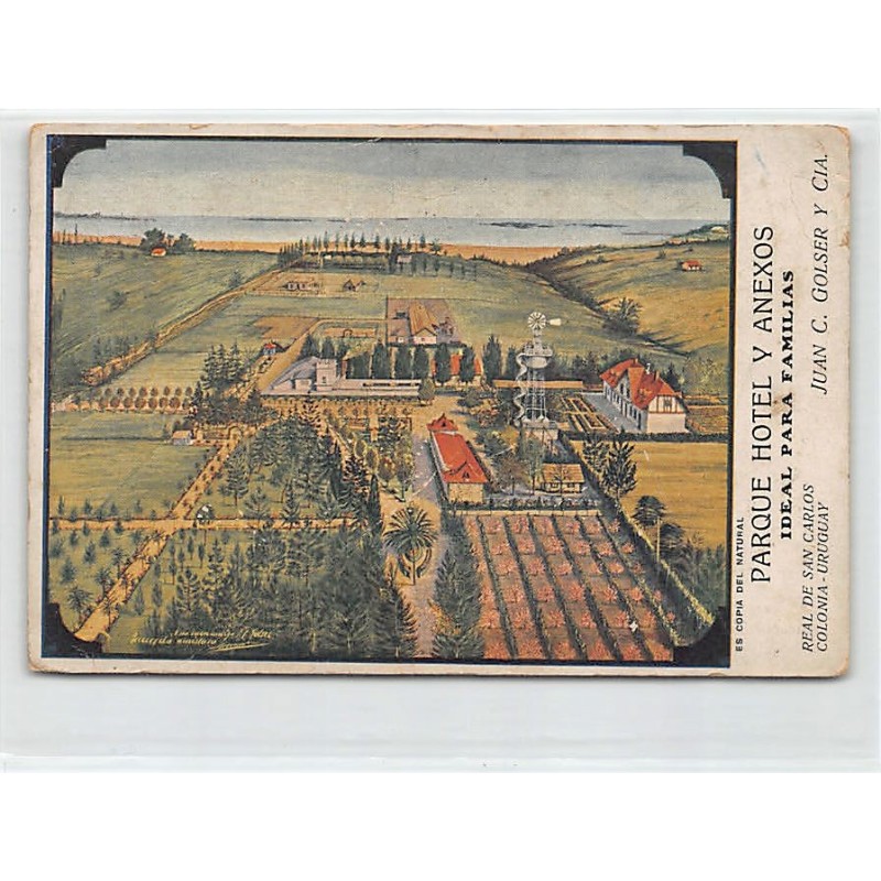 Rare collectable postcards of Uruguay. Vintage Postcards of Uruguay