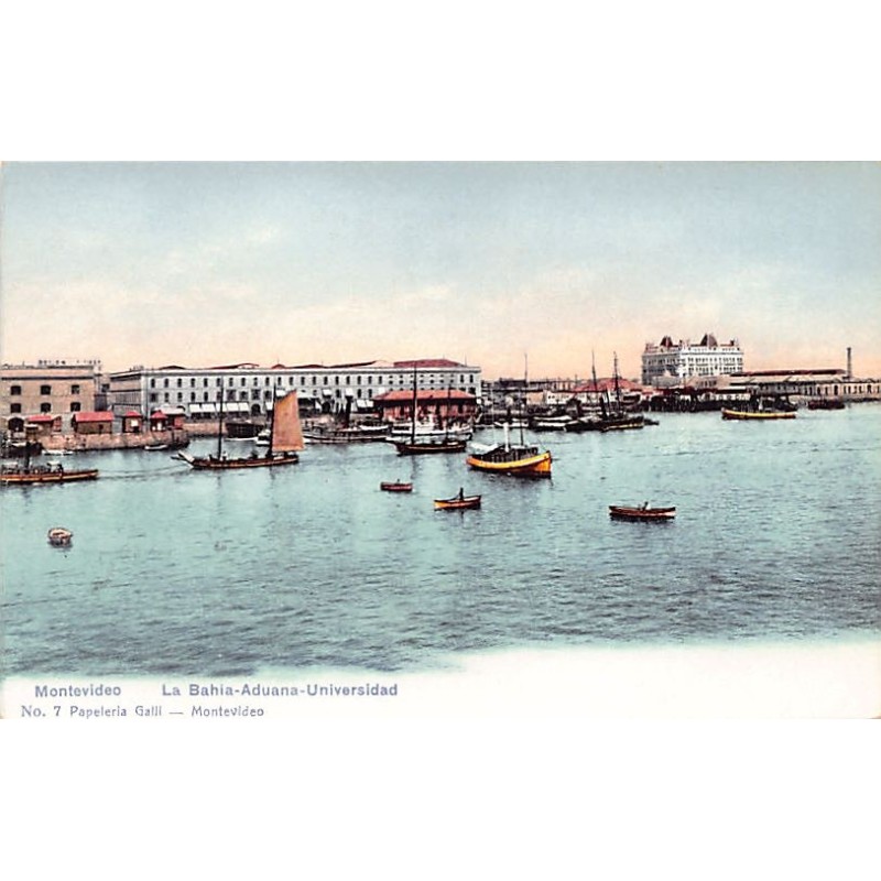 Rare collectable postcards of Uruguay. Vintage Postcards of Uruguay