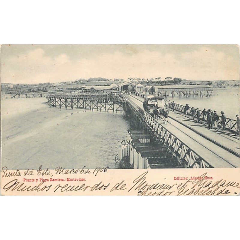 Rare collectable postcards of Uruguay. Vintage Postcards of Uruguay