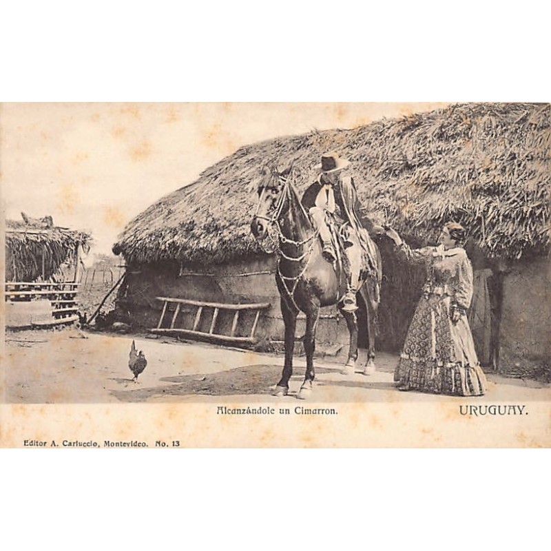 Rare collectable postcards of Uruguay. Vintage Postcards of Uruguay