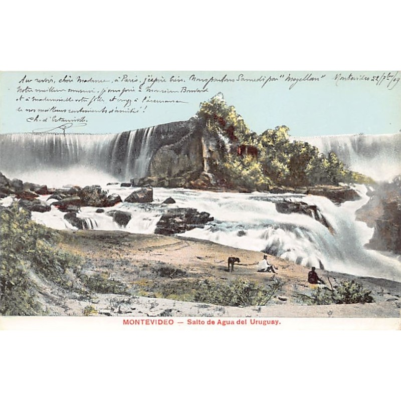 Rare collectable postcards of Uruguay. Vintage Postcards of Uruguay