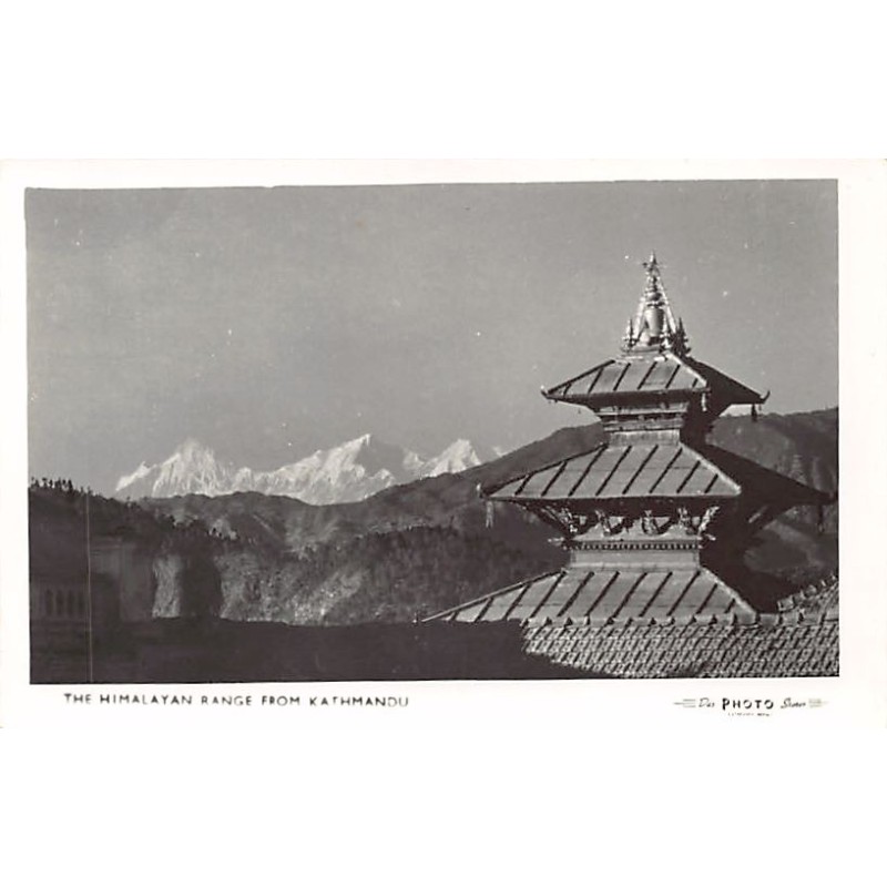Rare collectable postcards of Nepal. Vintage Postcards of Nepal