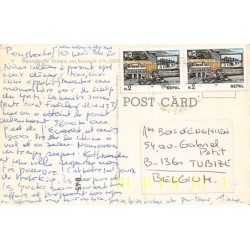 Rare collectable postcards of Nepal. Vintage Postcards of Nepal