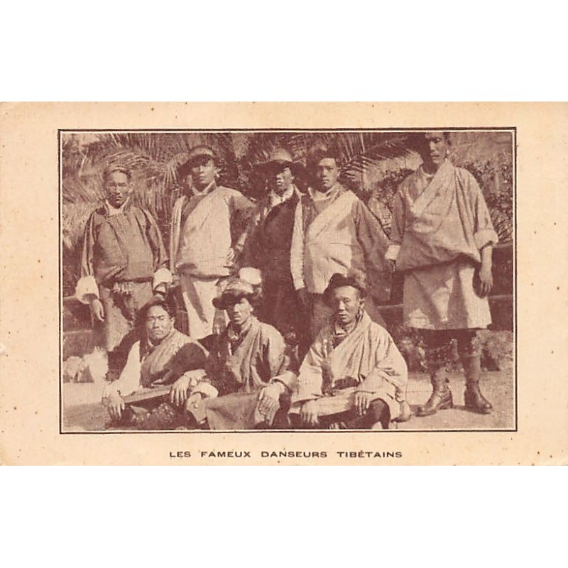 Rare collectable postcards of Tibet. Vintage Postcards of Tibet