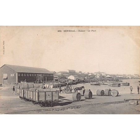 Rare collectable postcards of Senegal. Vintage Postcards of Senegal