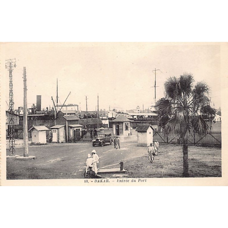 Rare collectable postcards of Senegal. Vintage Postcards of Senegal