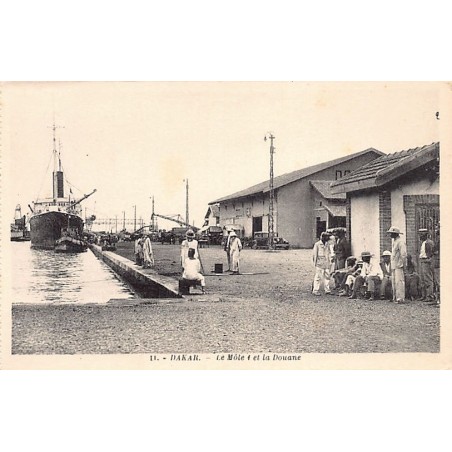 Rare collectable postcards of Senegal. Vintage Postcards of Senegal