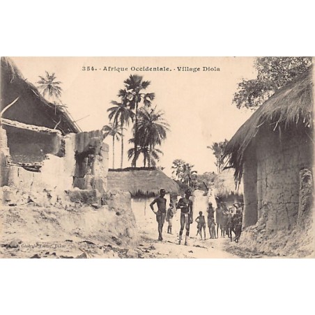 Rare collectable postcards of Senegal. Vintage Postcards of Senegal