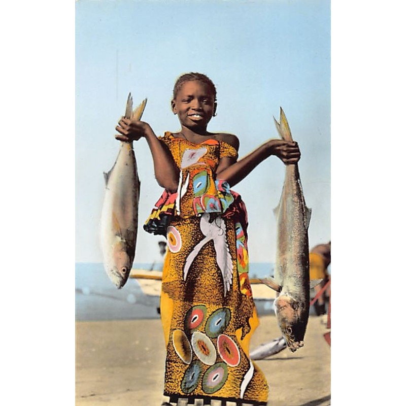 Rare collectable postcards of Senegal. Vintage Postcards of Senegal