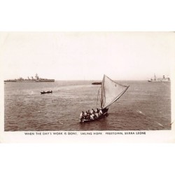 Rare collectable postcards of Sierra Leone. Vintage Postcards of Sierra Leone