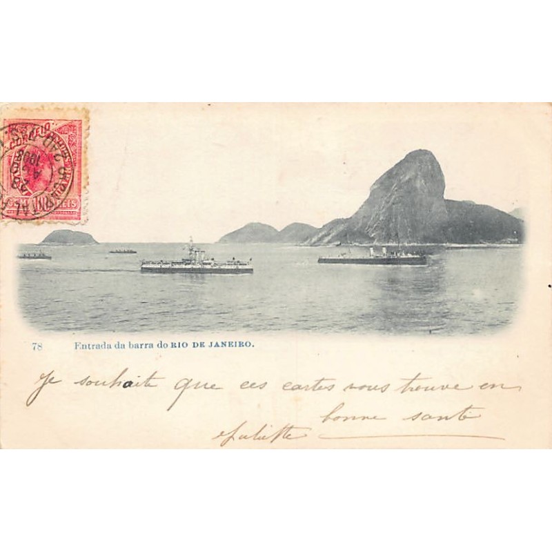 Rare collectable postcards of Brazil. Vintage Postcards of Brazil