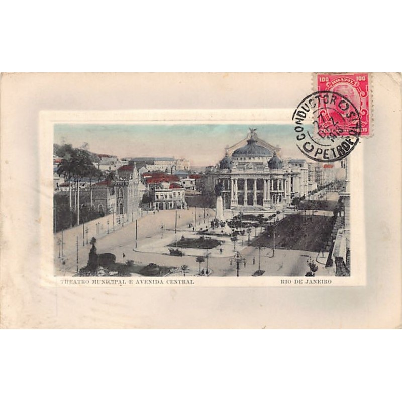 Rare collectable postcards of Brazil. Vintage Postcards of Brazil