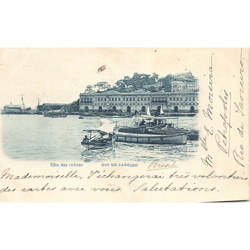 Rare collectable postcards of Brazil. Vintage Postcards of Brazil