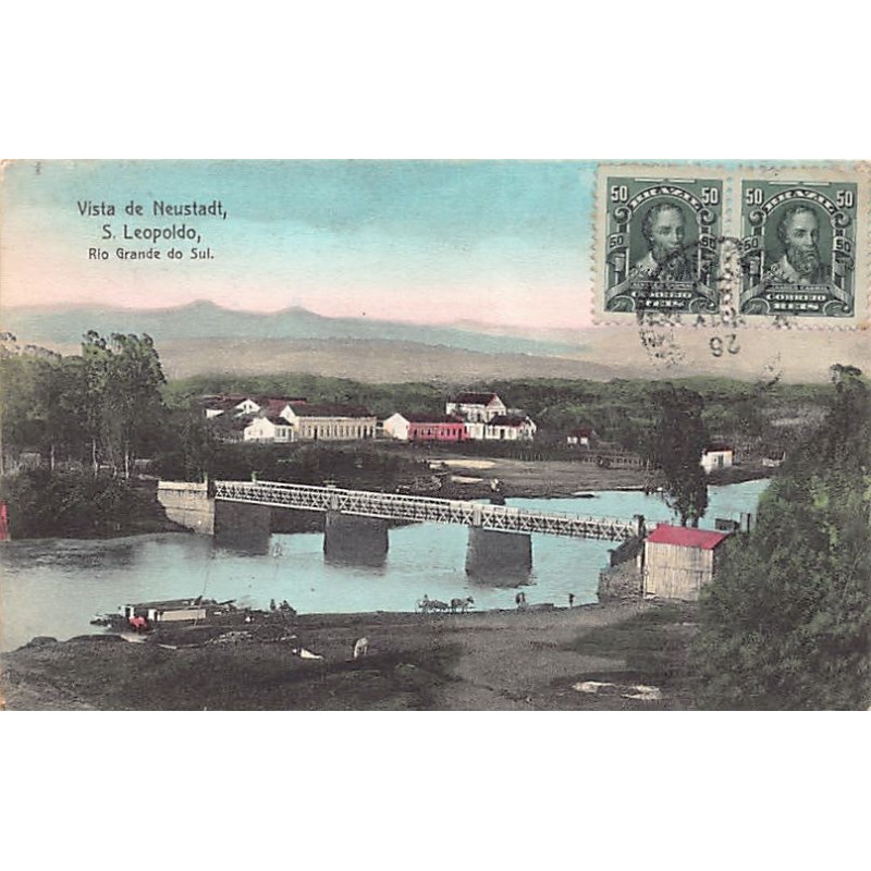 Rare collectable postcards of Brazil. Vintage Postcards of Brazil