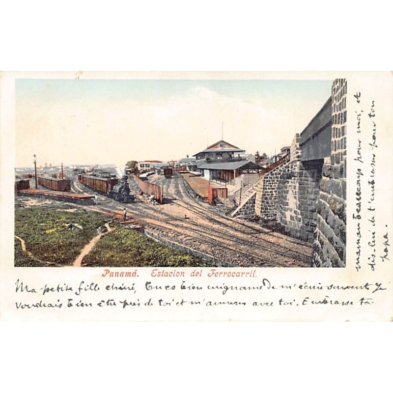 Rare collectable postcards of Panama. Vintage Postcards of Panama