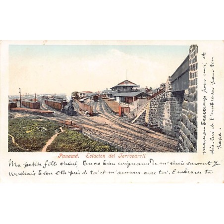 Rare collectable postcards of Panama. Vintage Postcards of Panama