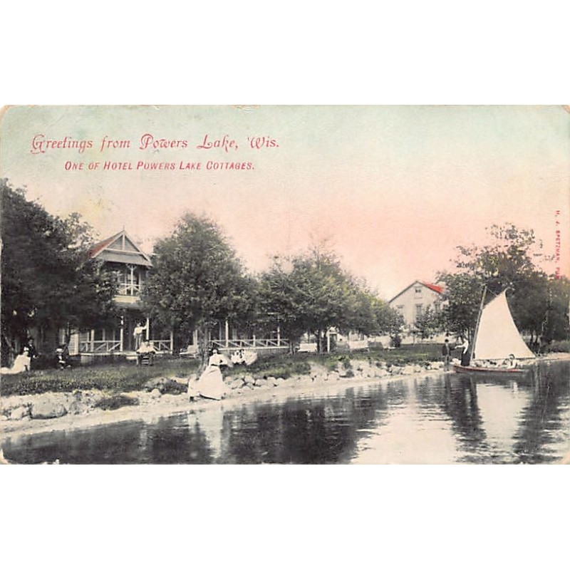 Rare collectable postcards of United States. Vintage Postcards of United States