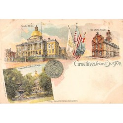 Rare collectable postcards of United States. Vintage Postcards of United States